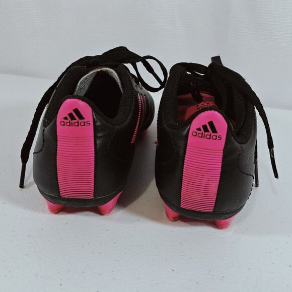 Adidas Kids FG Soccer Cleats Goletto VIII Youth 1 Pink Black Shoes Firm Ground - Picture 6 of 11